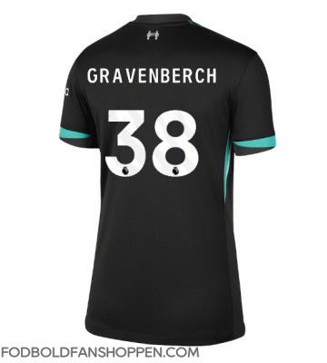 Liverpool Ryan Gravenberch #38 Udebanetrøje Dame 2024-25 Kortærmet